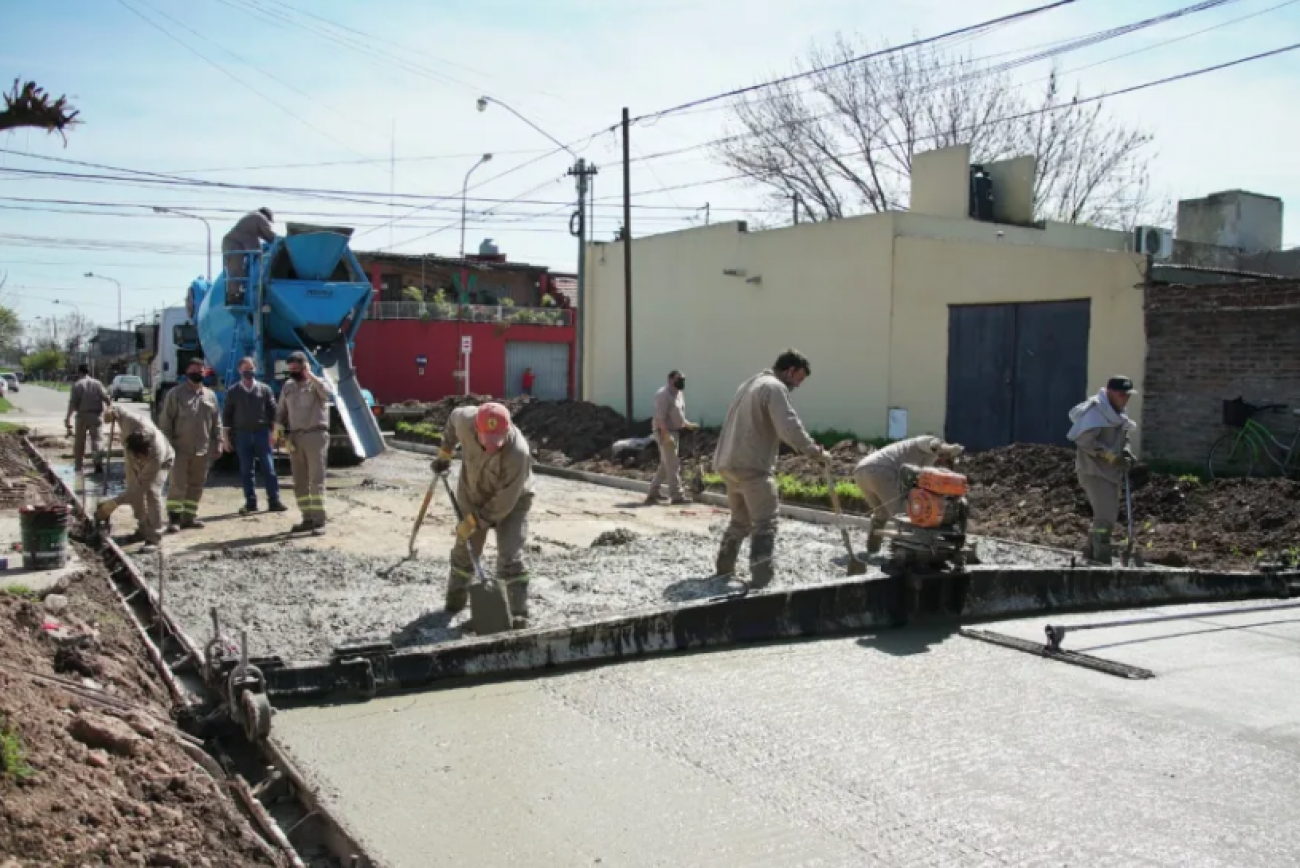 Construirán 23 nuevas cuadras en 6 barrios