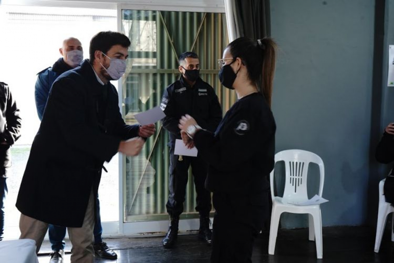 Ley Micaela: entrega de certificados a personal del Servicio Penitenciario