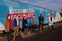 El Tren Sanitario provincial pasó por Mercedes