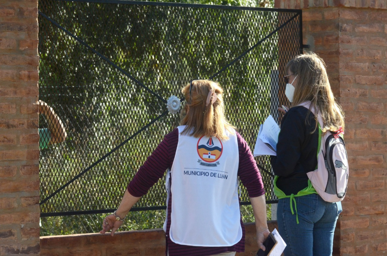 Operativo Detectar: el Municipio relevó más de 180 viviendas en el barrio Los Laureles