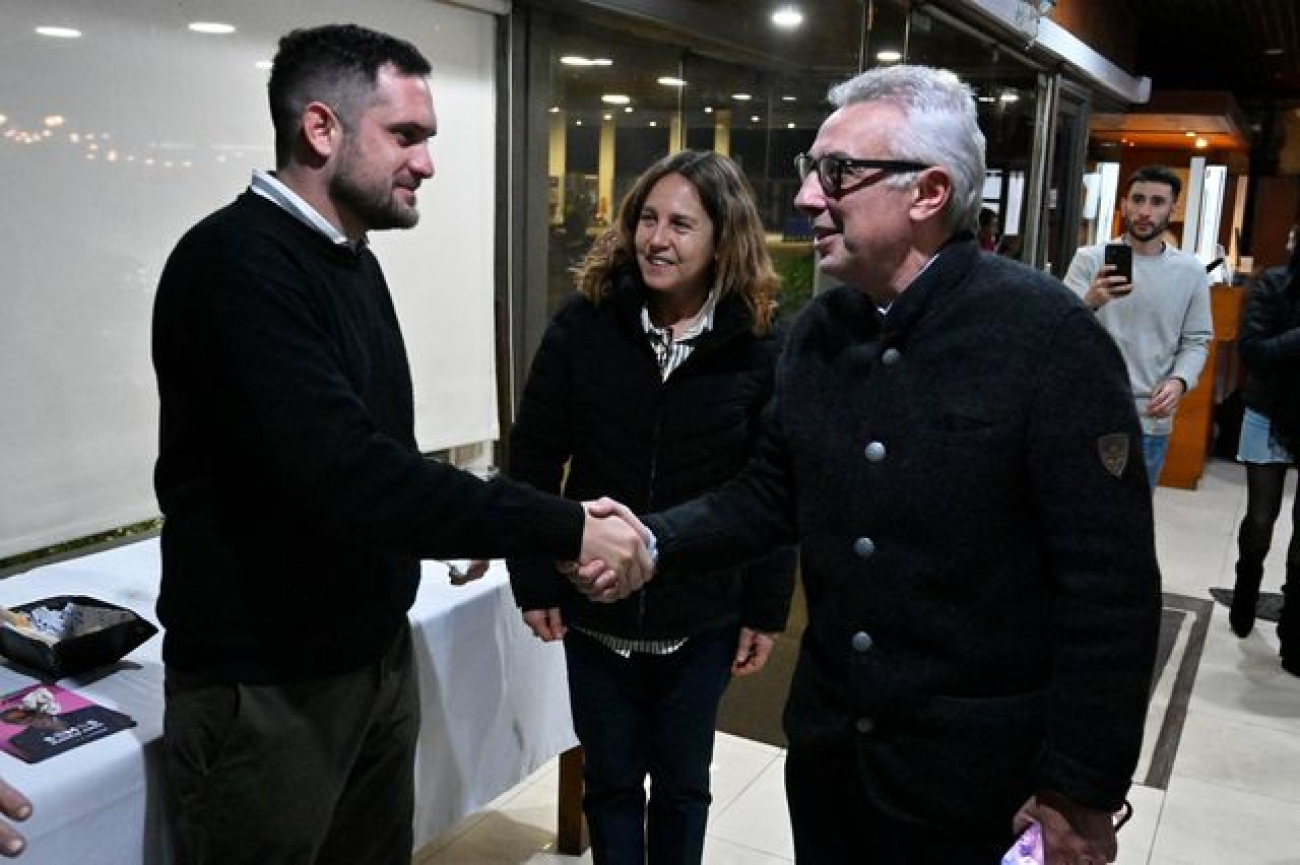 Julio Zamora visitó Mercedes como candidato a senador y respaldó a los referentes de Somos Buenos Aires