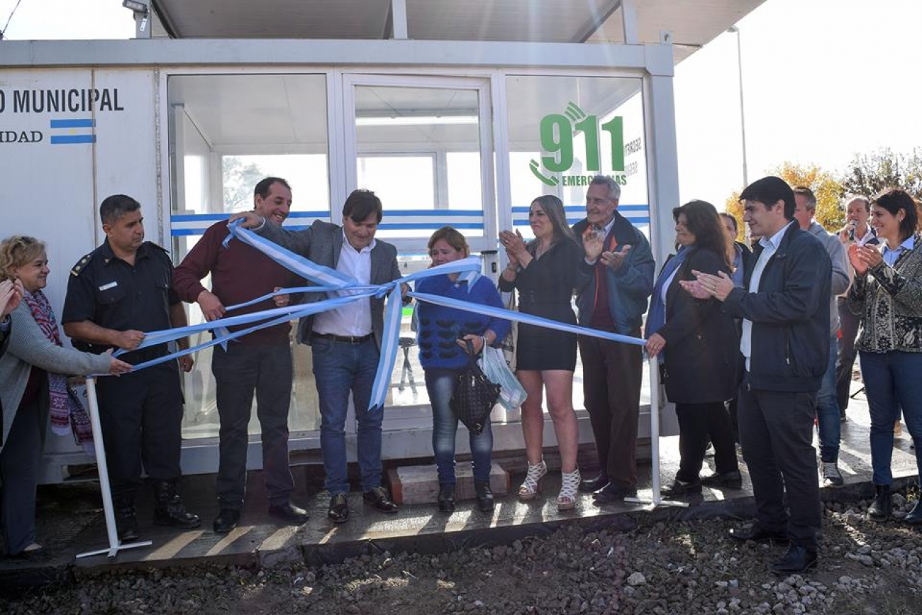 GENERAL RODRIGUEZ: INAUGURACIÓN DE NUEVO DESTACAMENTO POLICIAL