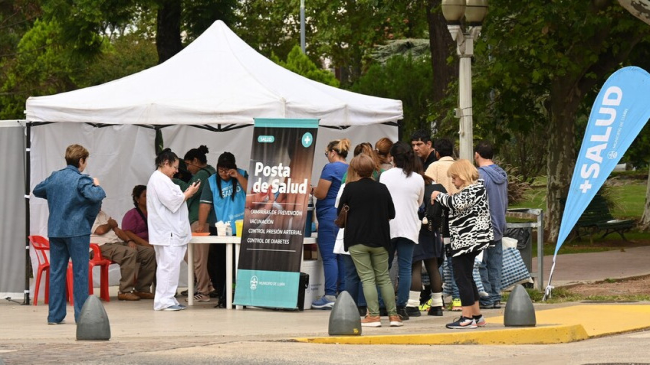 Luján: Las Postas de Salud funcionarán en Plaza Colón en el mes de marzo