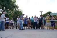 Tras inaugurar 7 nuevas cuadras barrio Trocha quedó 100% pavimentado