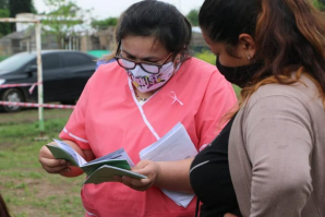 Posta socio-comunitaria en el barrio El Casco