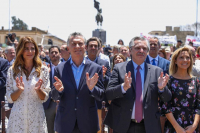 LUJÁN: ALBERTO FERNÁNDEZ Y MAURICIO MACRI EN LA MISA POR LA UNIDAD Y LA PAZ