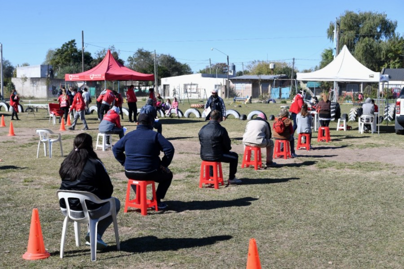 Continúan los testeos en barrios y localidades de Luján