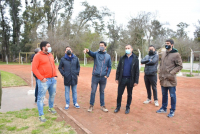 MAURO GARCÍA SE REUNIÓ CON FUNCIONARIOS DEL ÁREA DE DEPORTES DE LA PROVINCIA