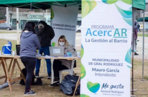Este lunes atenderán distintos trámites estatales en un barrio de General Rodríguez
