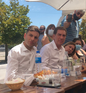 Diego Santilli visitó Luján