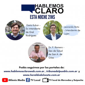 IMPERDIBLE: HABLEMOS CLARO TV, HOY A LAS 21