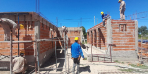 Salud: avanza la construcción del nuevo CAPS en Pueblo Nuevo