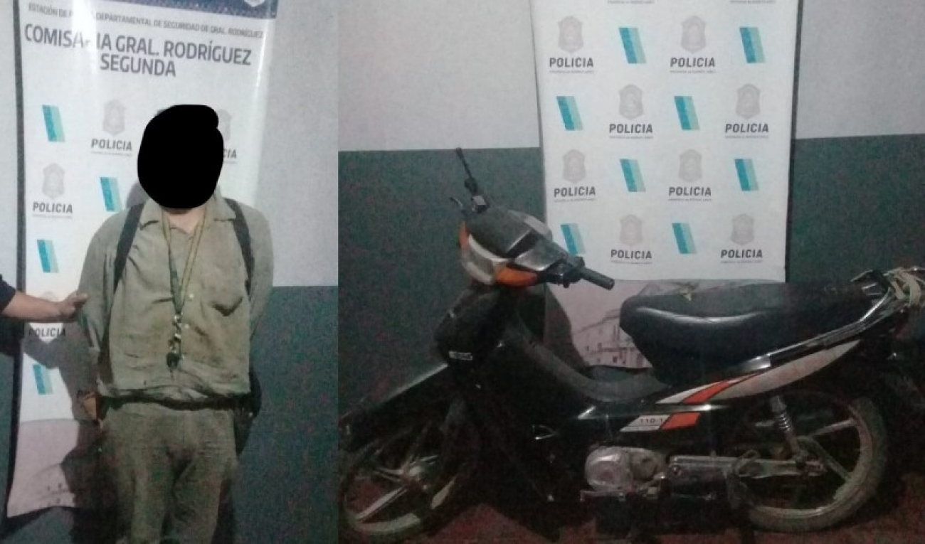 Demoraron a motociclista en control policial en cercanías del Acceso Oeste