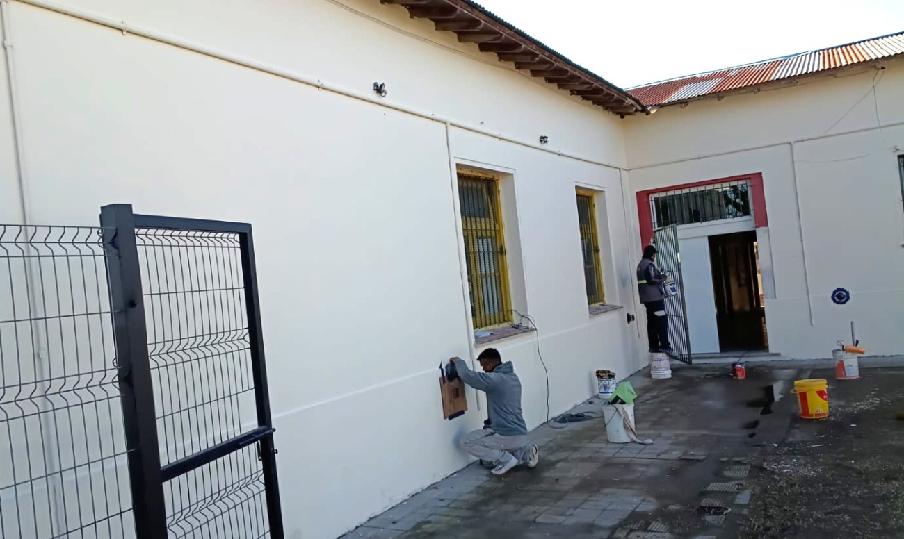 Luján: Se realizaron trabajos de refacción en distintas escuelas del distrito