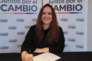 Natalia Ruiz es precandidata a diputada provincial en la lista de Diego Santilli