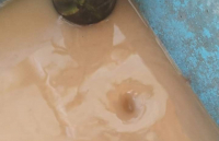 ¿Por qué sale agua turbia en Lanusse y Zapiola?