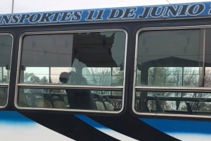 LUJÁN: BALEARON COLECTIVO DE LA LÍNEA 501