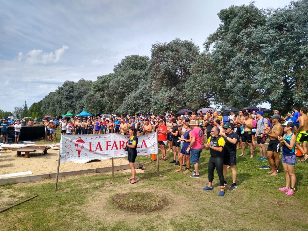 SE REALIZÓ EL TRIATLÓN "AGUAS ABIERTAS" EN CORTINEZ