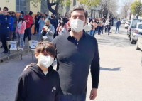 Tras votar, Boto destacó la concurrencia