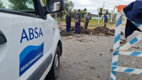 Falta de agua y cortes de tránsito por un trabajo de ABSA en General Rodríguez: qué zonas afecta