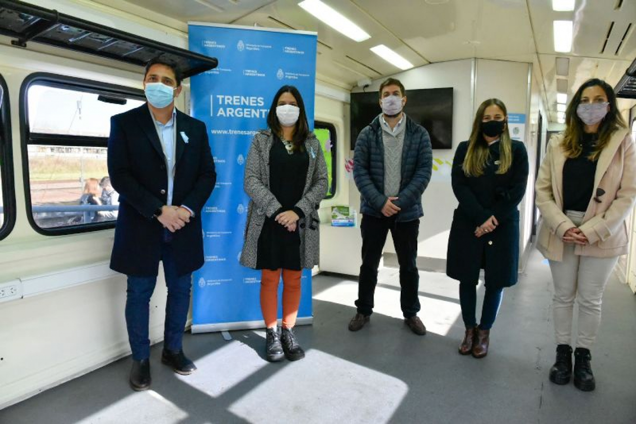 Municipio firma convenio con Trenes Argentinos por obras en la estación del Sarmiento