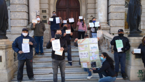 MUNICIPALES EN MOVIMIENTO: &quot;HAY PLATA PARA CONTRATAR COOPERATIVAS PERO NO PARA LOS TRABAJADORES&quot;