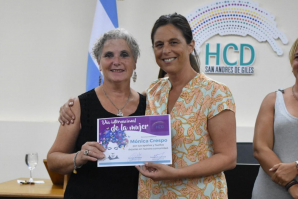 Reconocieron a vecinas gilenses por el Día de la Mujer