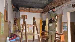 Salud: trabajos de renovación y mejoramiento en el CAPS Pueblo Nuevo