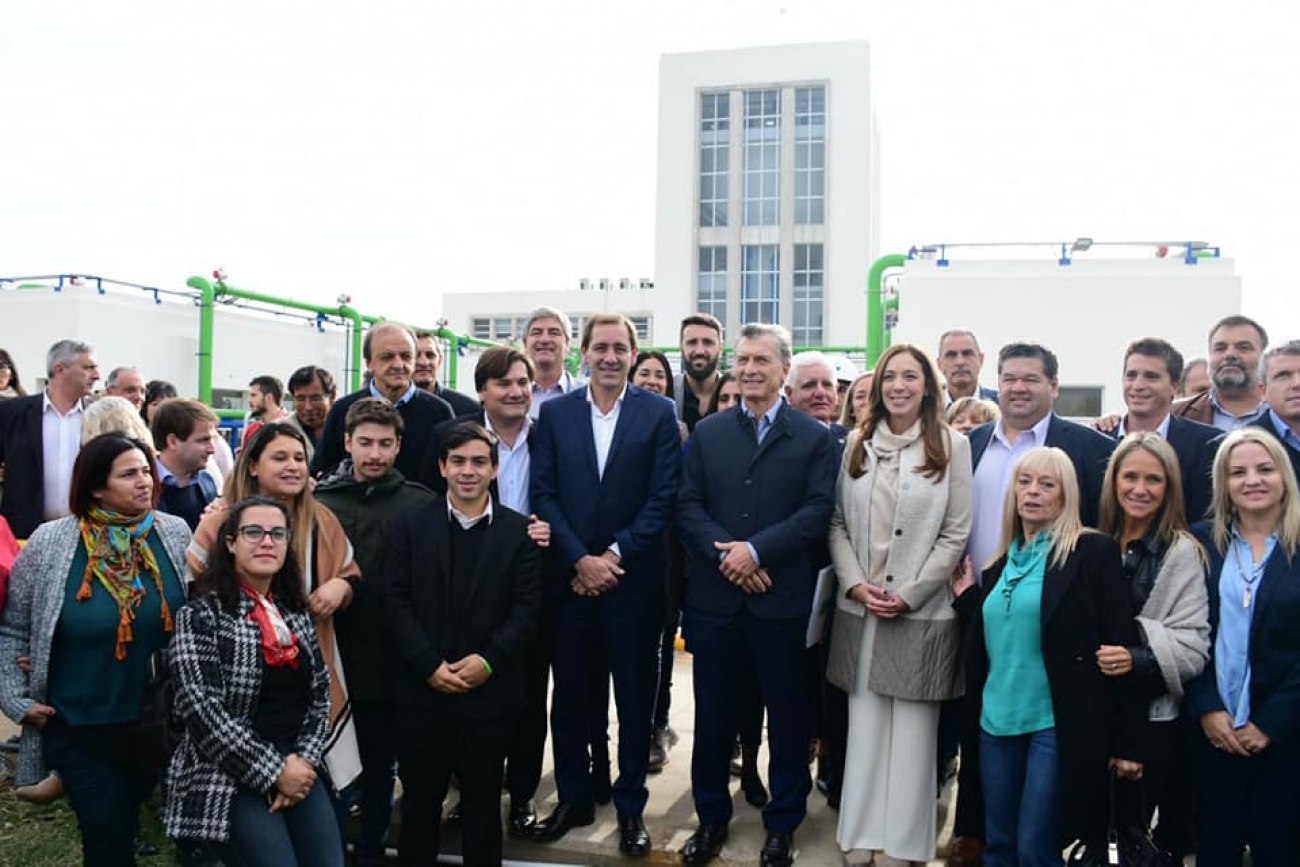 KUBAR ESTUVO PRESENTE EN LA INAUGURACIÓN DE UNA PLANTA POTABILIZADORA EN PUNTA LARA