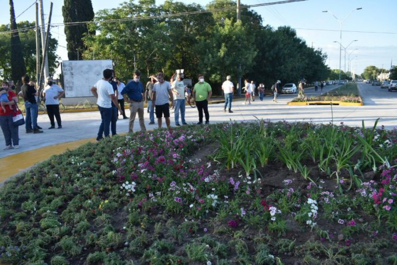 Se habilitó el último tramo y la rotonda de Avenida 2