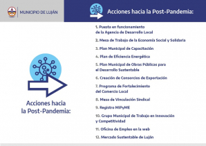 El Municipio presentó los primeros lineamientos del plan de recuperación para la producción, el comercio y el trabajo
