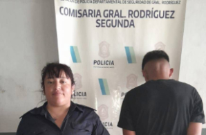 Dos malvivientes dentenidos en General Rodríguez