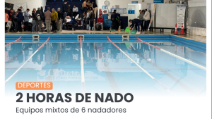 San Andrés de Giles: La Dirección de Deporte organiza la competencia “2 Horas de Nado” en el Natatorio Municipal