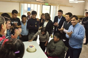EL VIERNES PASADO SE LLEVARON A CABO LOS FESTEJOS POR EL 45º ANIVERSARIO DEL TALLER PROTEGIDO JUAN XXIII