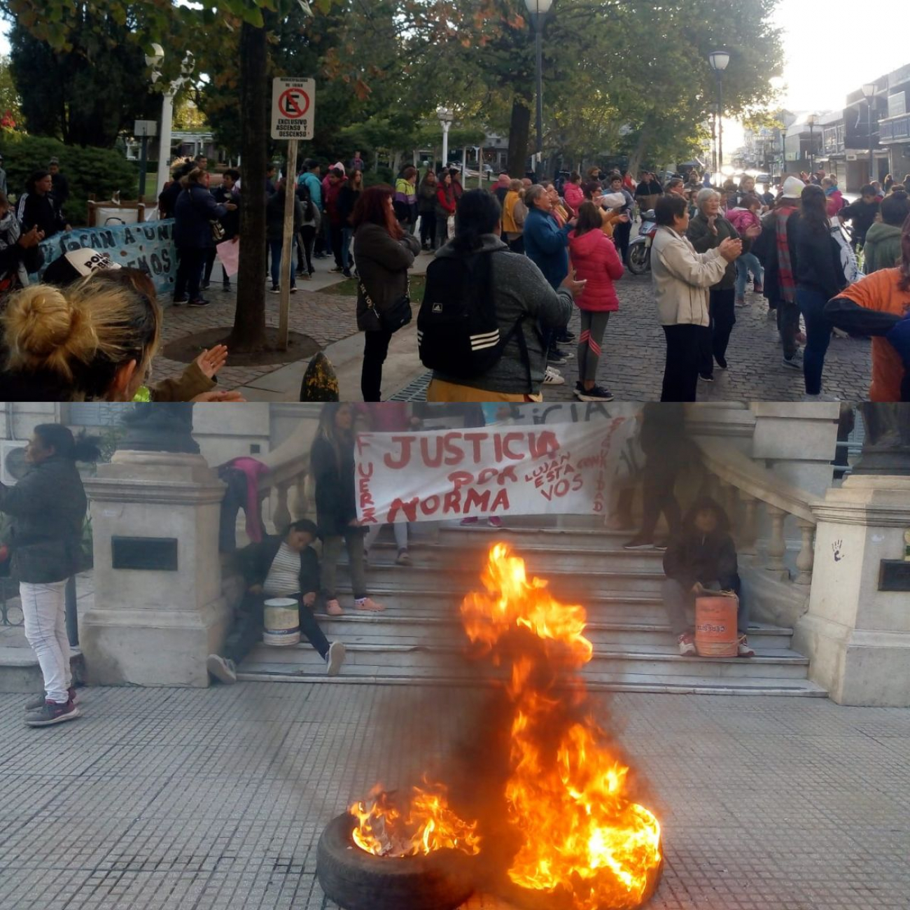 Emotivo pedido de justicia por Norma