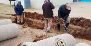 Mejoras en el ingreso a un Jardín de Infantes de San Andrés de Giles