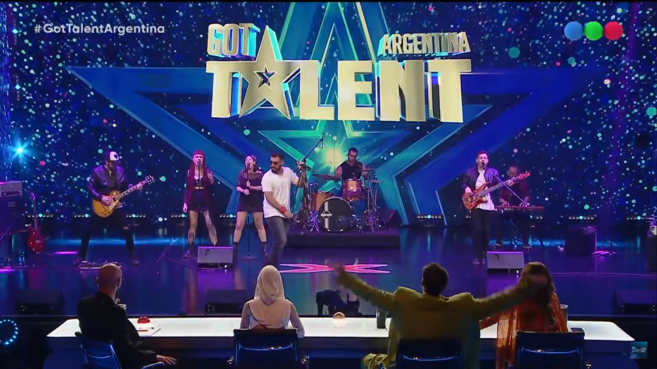 La banda lujanense Doctora Queen brilló en Got Talent